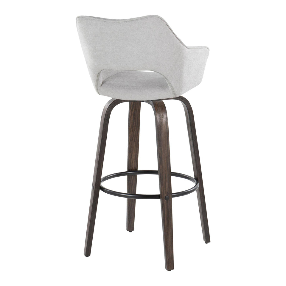 Mustang 30" Fixed-Height Barstool - Set of 2