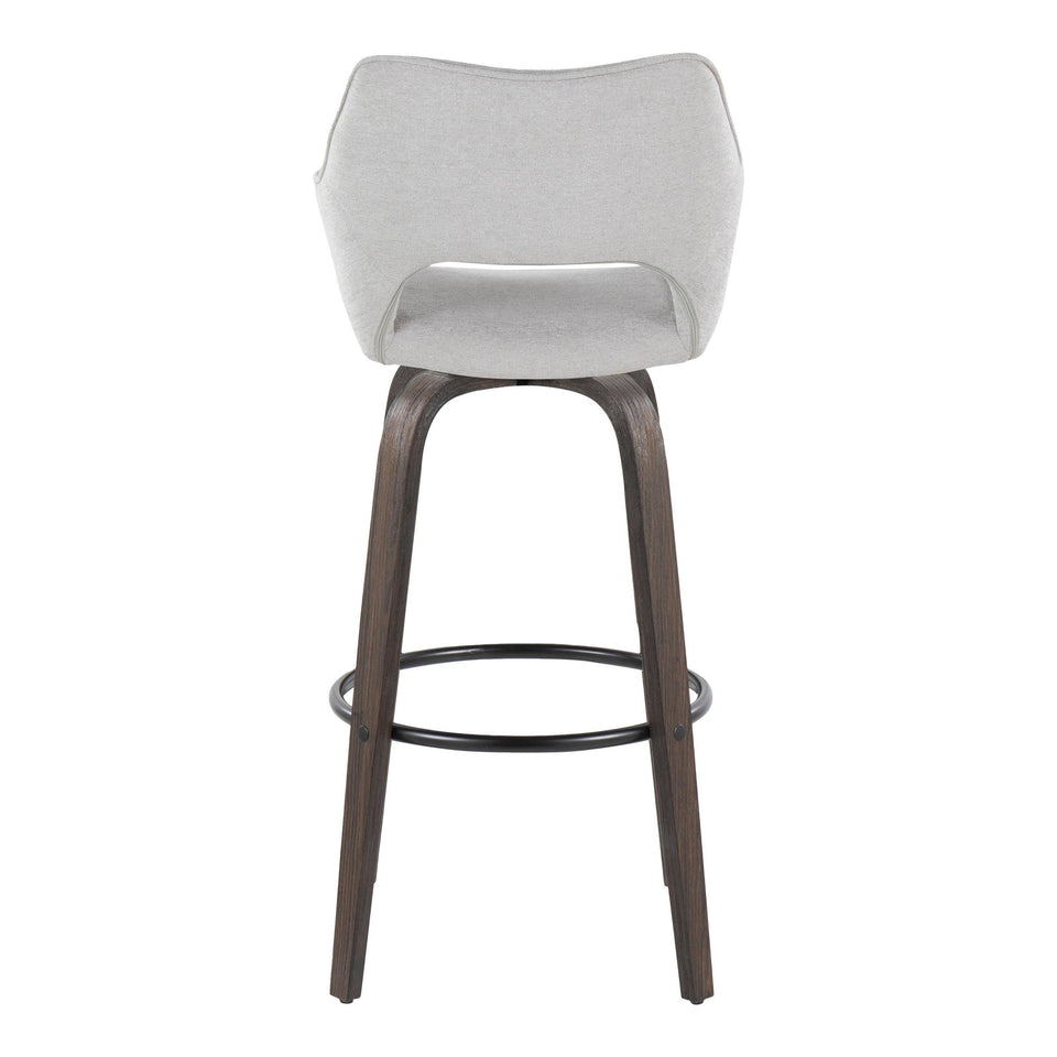 Mustang 30" Fixed-Height Barstool - Set of 2