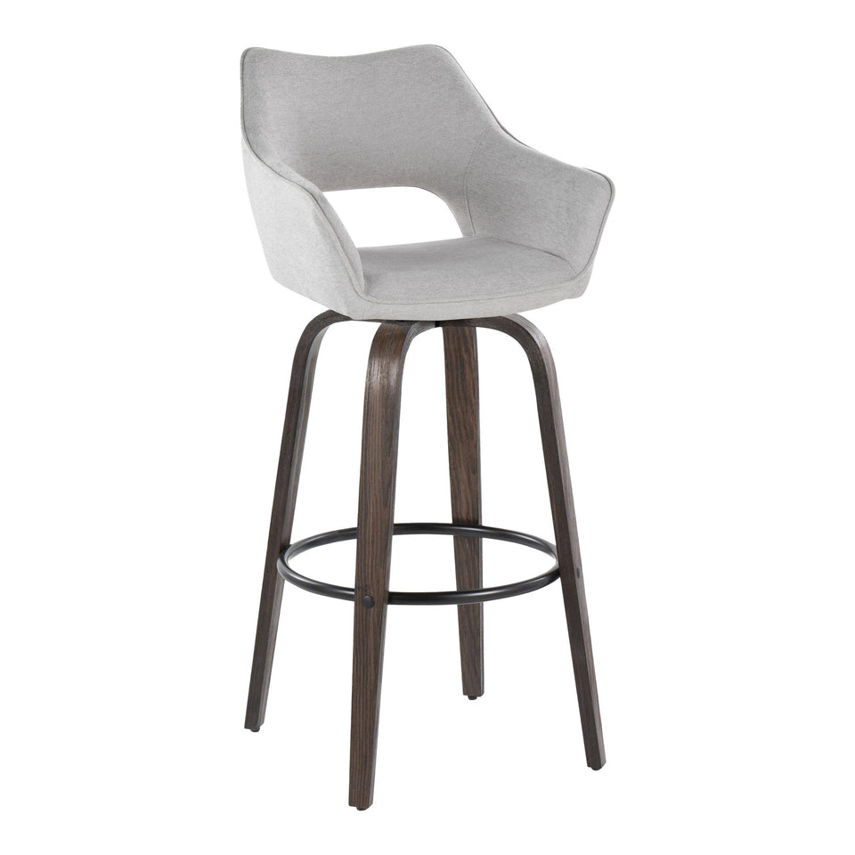 Mustang 30" Fixed-Height Barstool - Set of 2