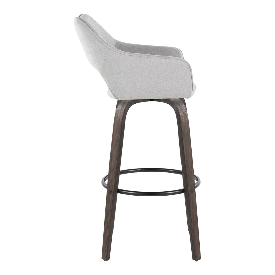 Mustang 30" Fixed-Height Barstool - Set of 2