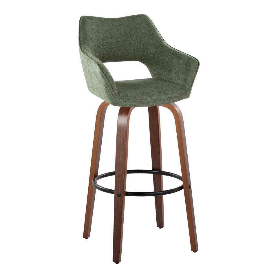 Mustang 30" Fixed-Height Barstool - Set of 2
