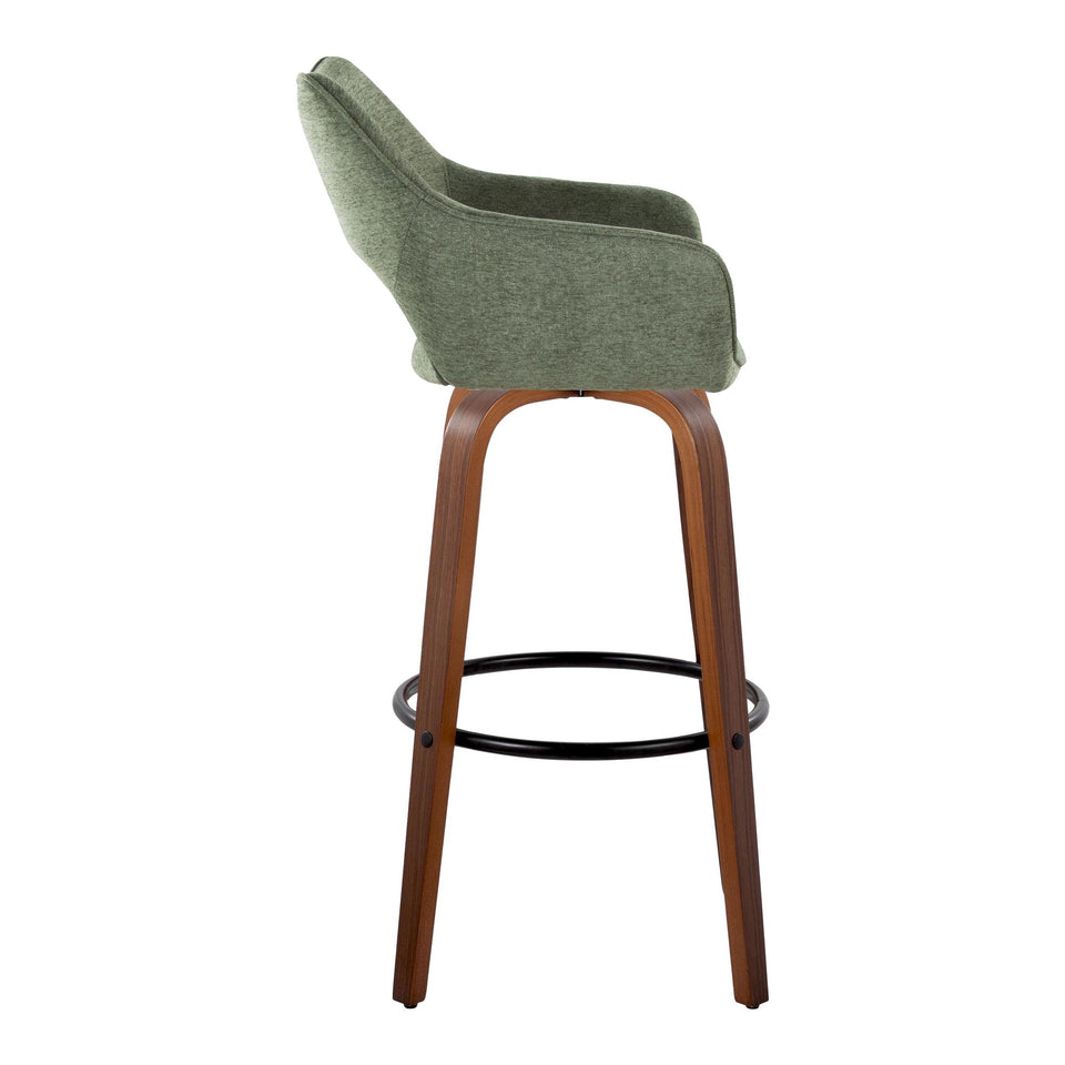 Mustang 30" Fixed-Height Barstool - Set of 2