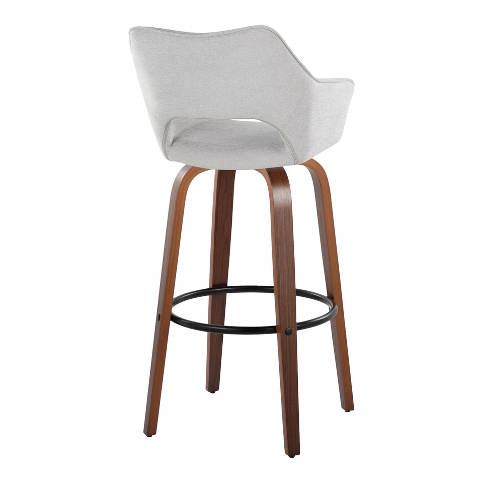 Mustang 30" Fixed-Height Barstool - Set of 2