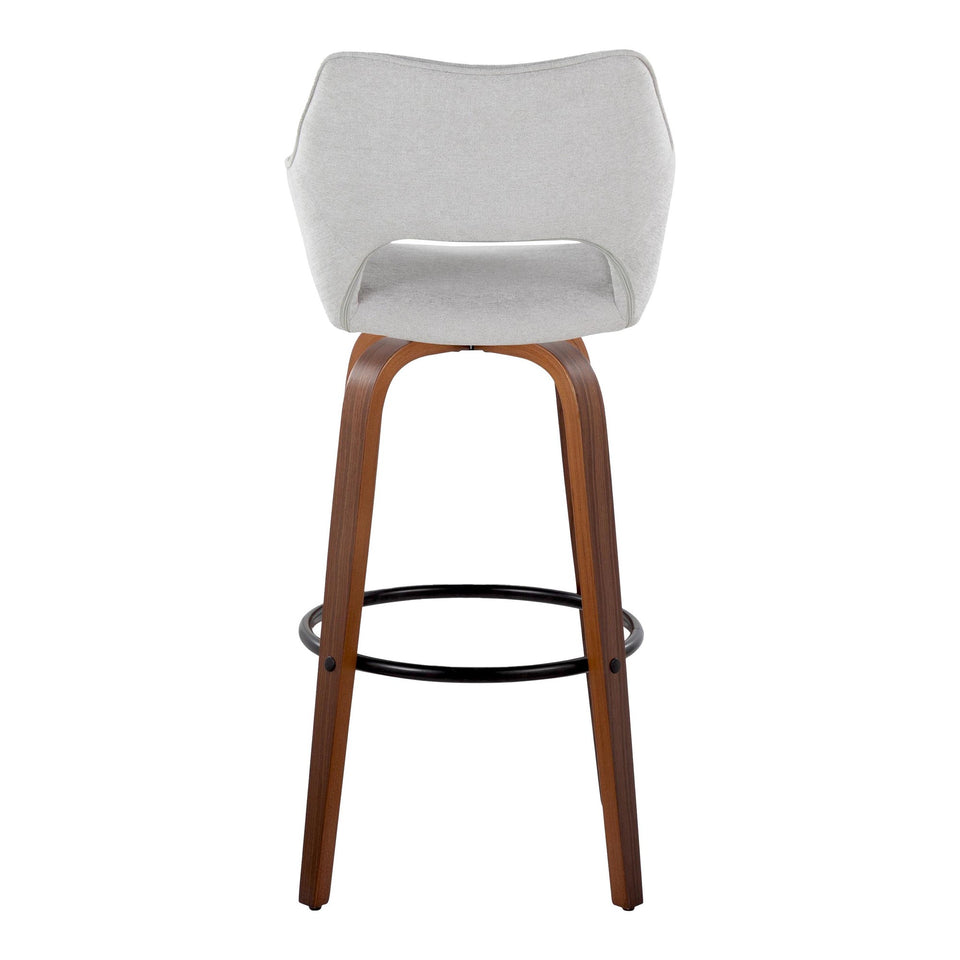 Mustang 30" Fixed-Height Barstool - Set of 2