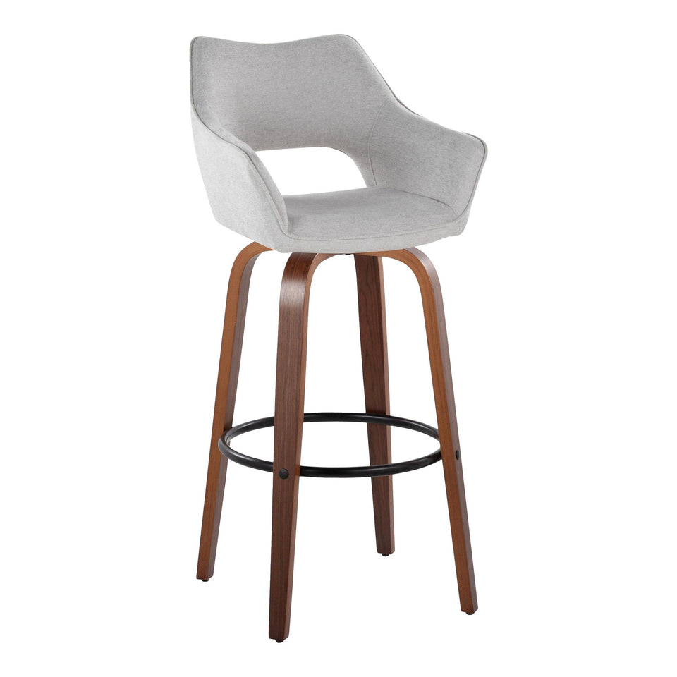Mustang 30" Fixed-Height Barstool - Set of 2