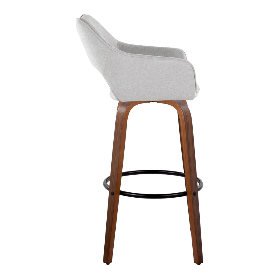 Mustang 30" Fixed-Height Barstool - Set of 2