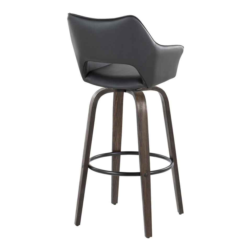 Mustang 30" Fixed-Height Barstool - Set of 2