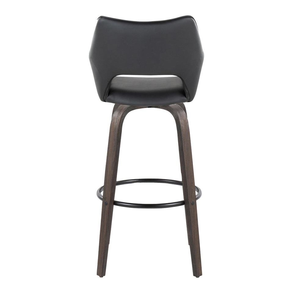 Mustang 30" Fixed-Height Barstool - Set of 2