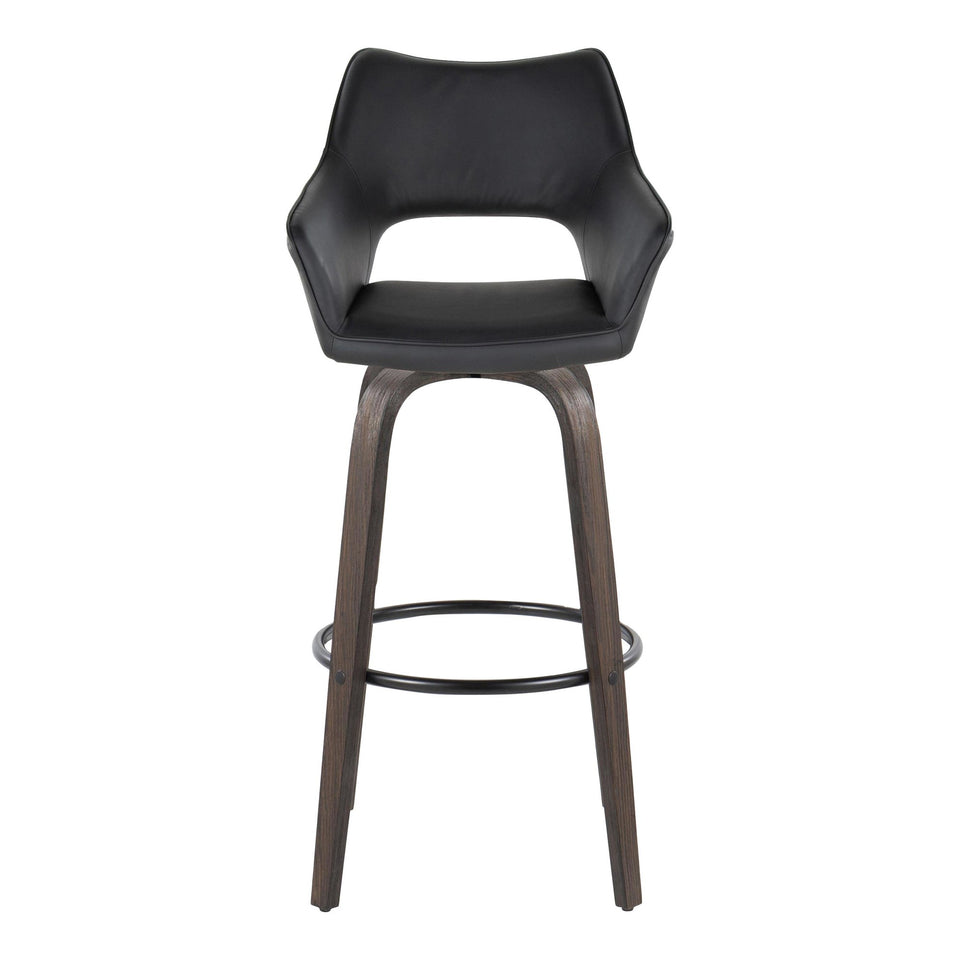 Mustang 30" Fixed-Height Barstool - Set of 2