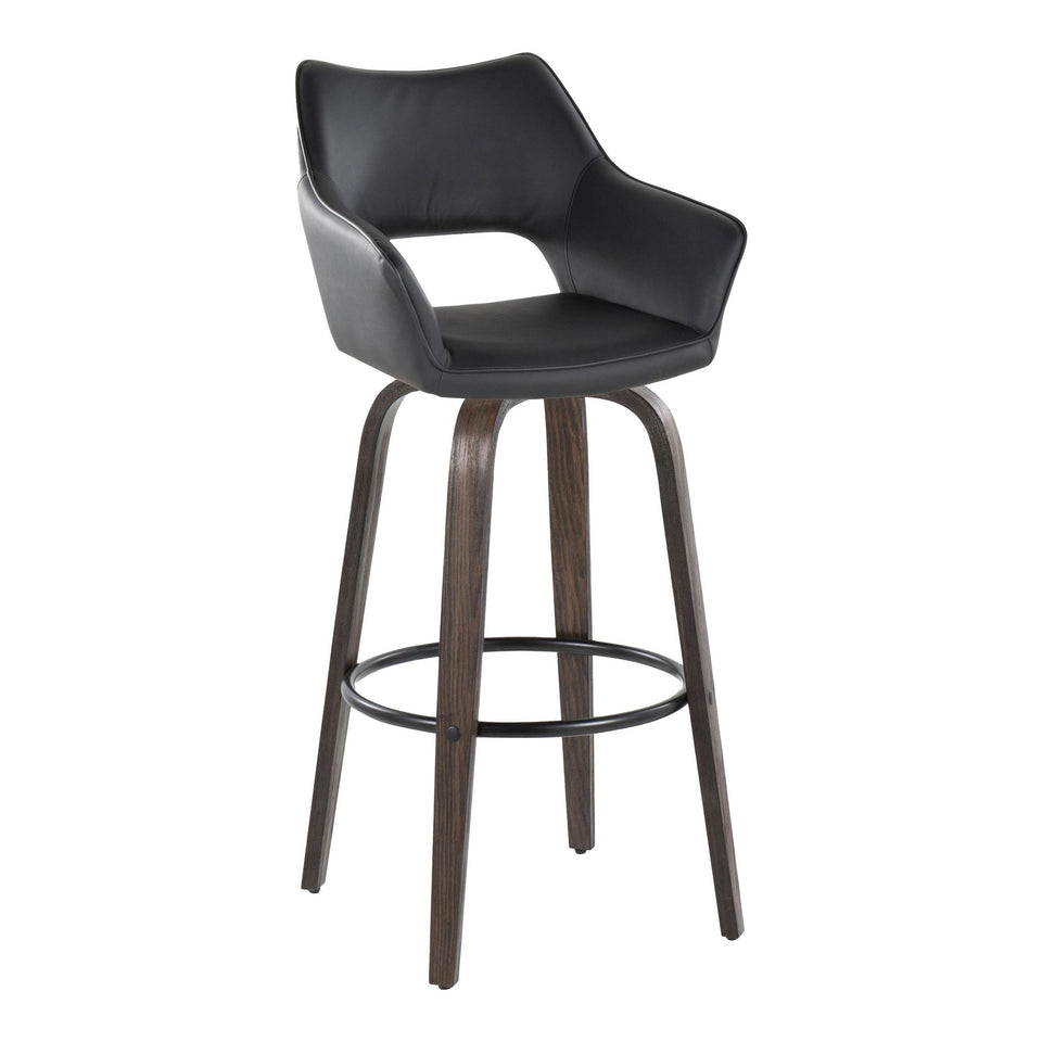Mustang 30" Fixed-Height Barstool - Set of 2