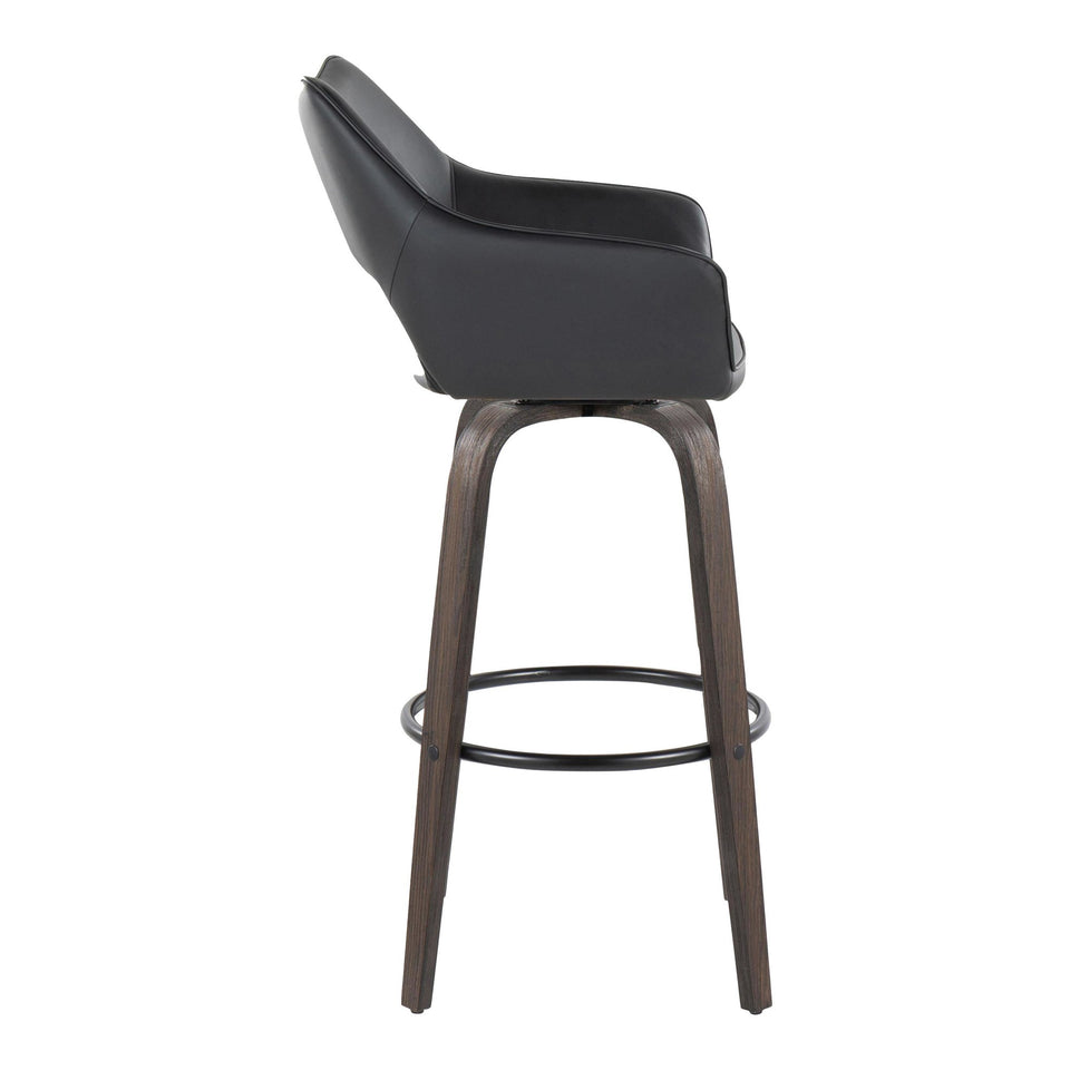 Mustang 30" Fixed-Height Barstool - Set of 2