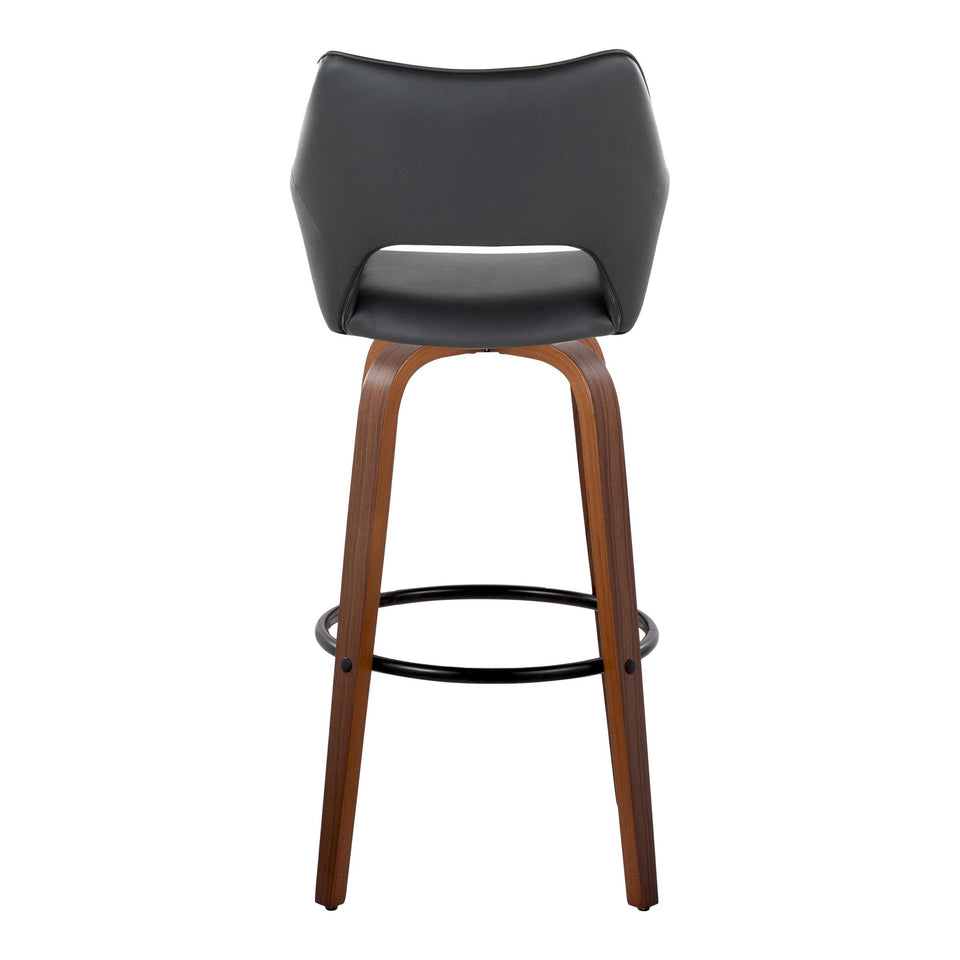 Mustang 30" Fixed-Height Barstool - Set of 2