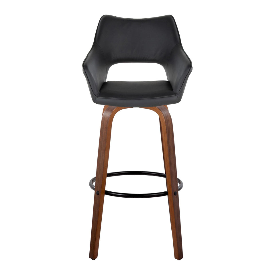 Mustang 30" Fixed-Height Barstool - Set of 2