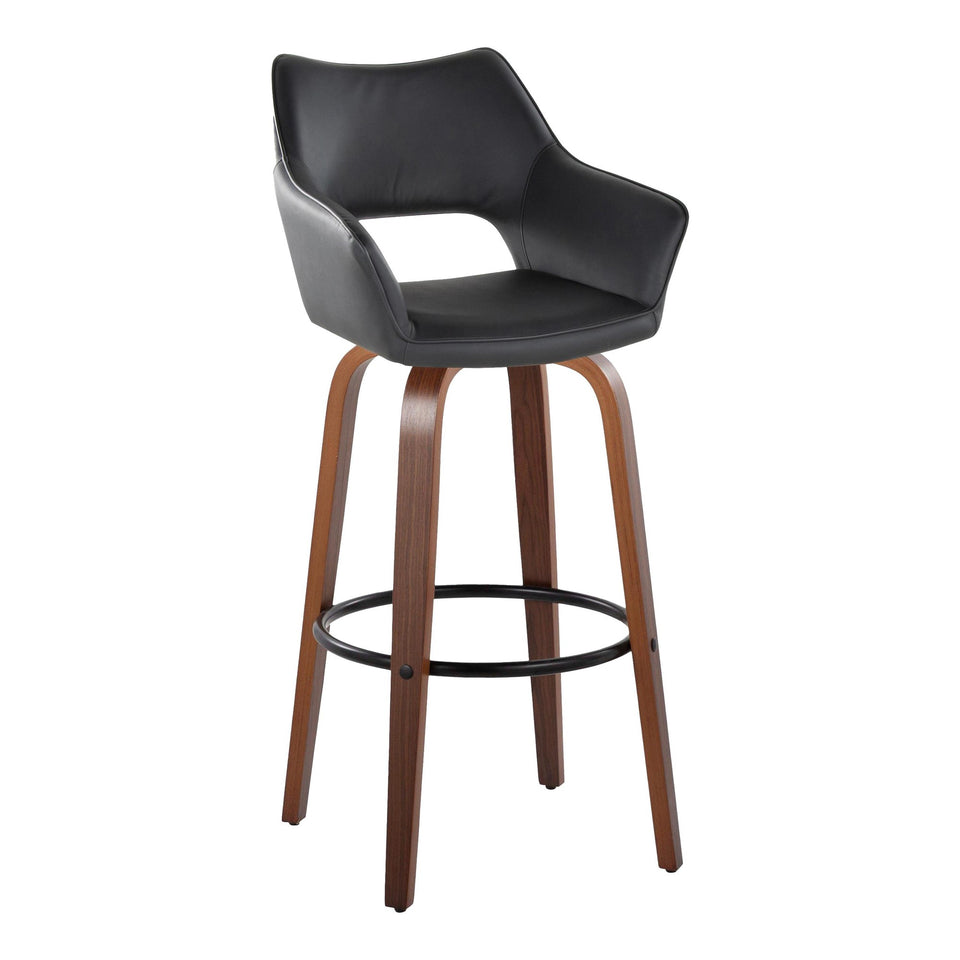 Mustang 30" Fixed-Height Barstool - Set of 2