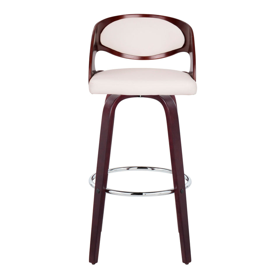 Pino 30" Fixed-Height Barstool - Set of 2