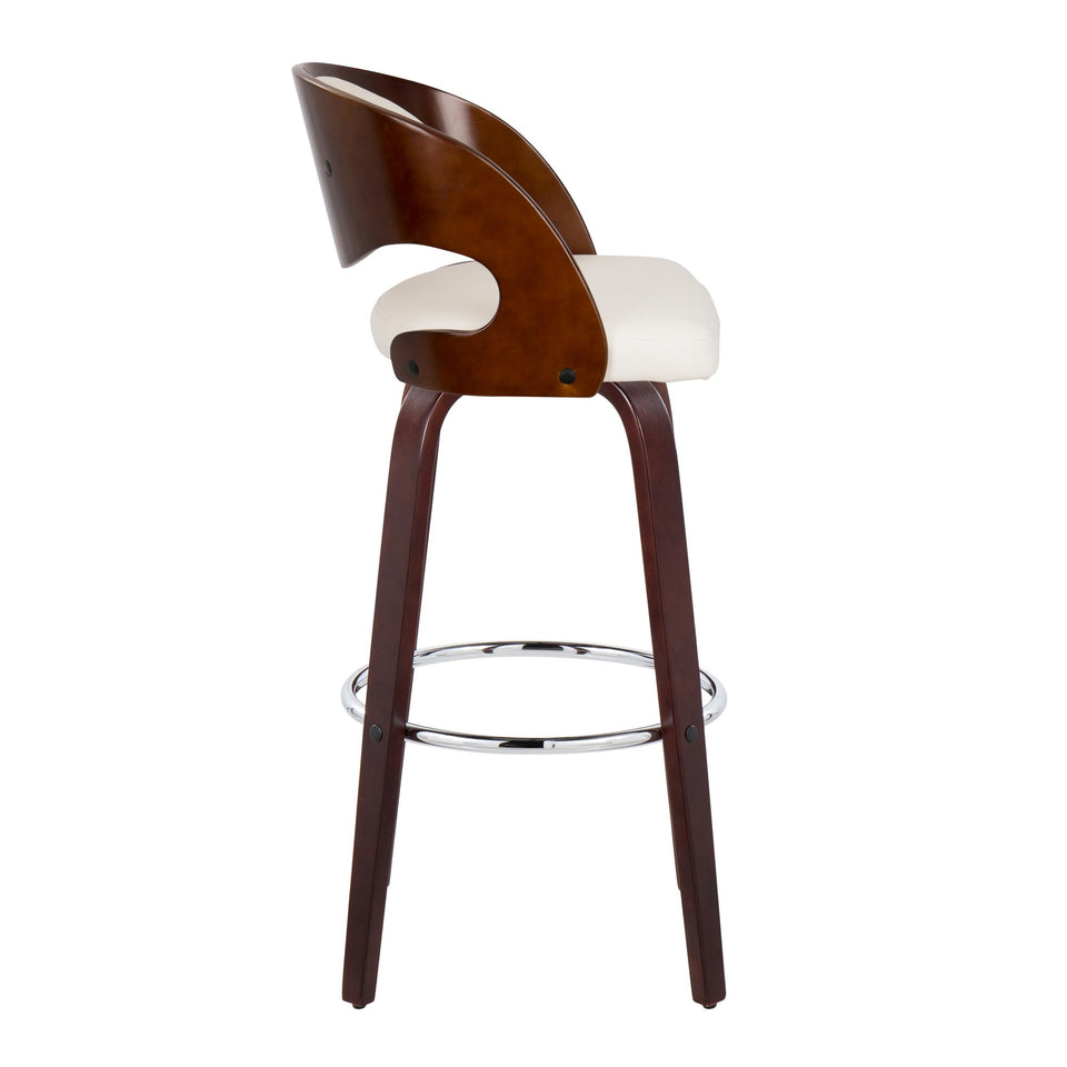 Pino 30" Fixed-Height Barstool - Set of 2