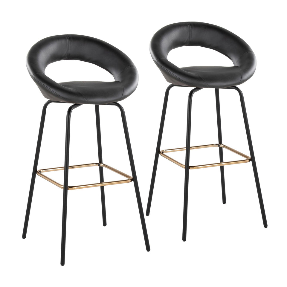 Posh 30" Fixed-Height Barstool - Set of 2