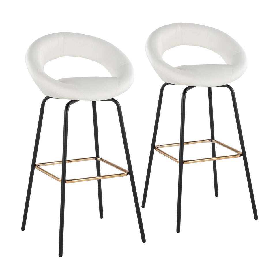 Posh 30" Fixed-Height Barstool - Set of 2