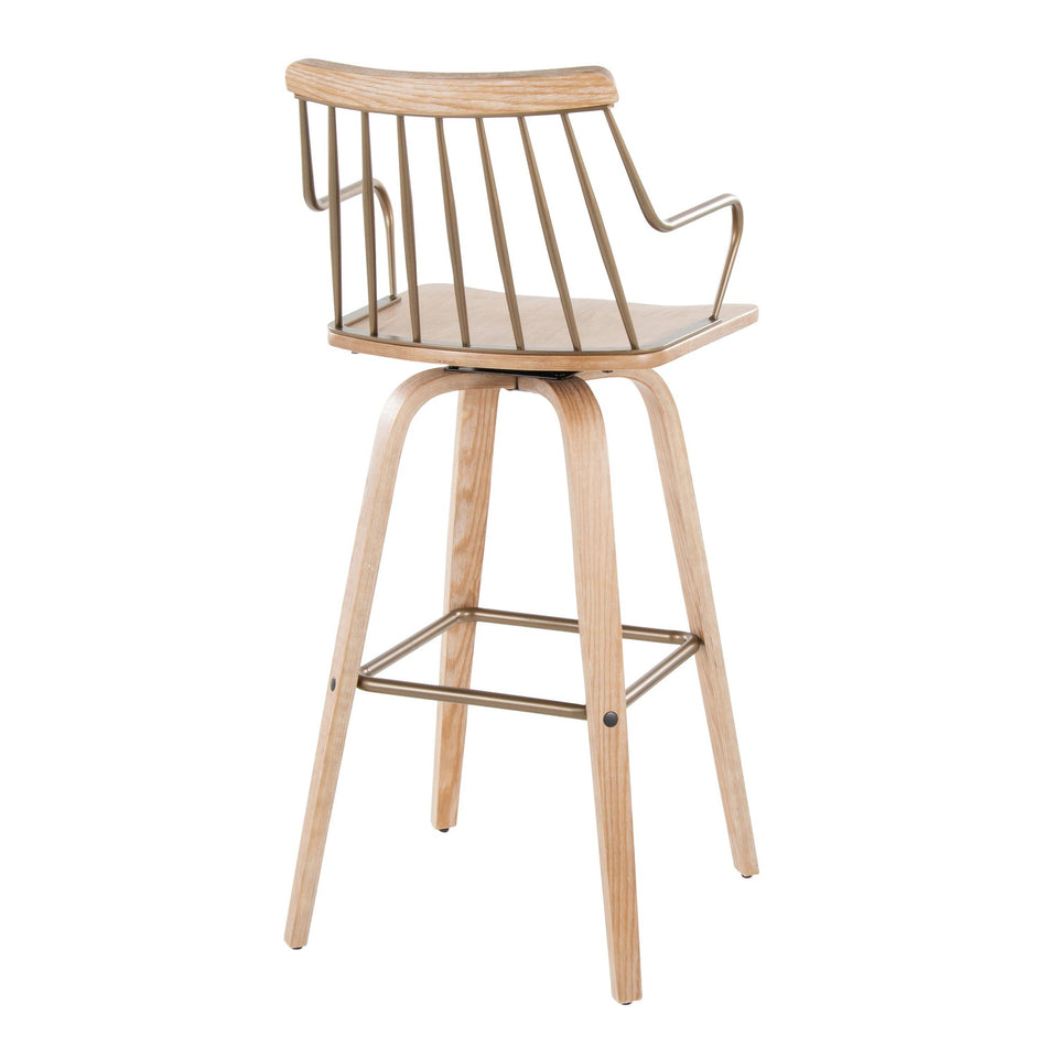 Preston 30" Fixed-Height Barstool