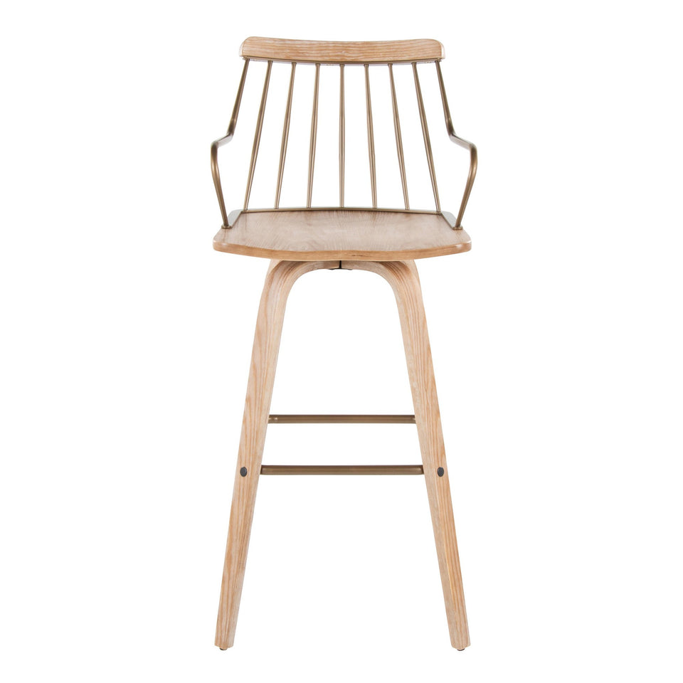 Preston 30" Fixed-Height Barstool