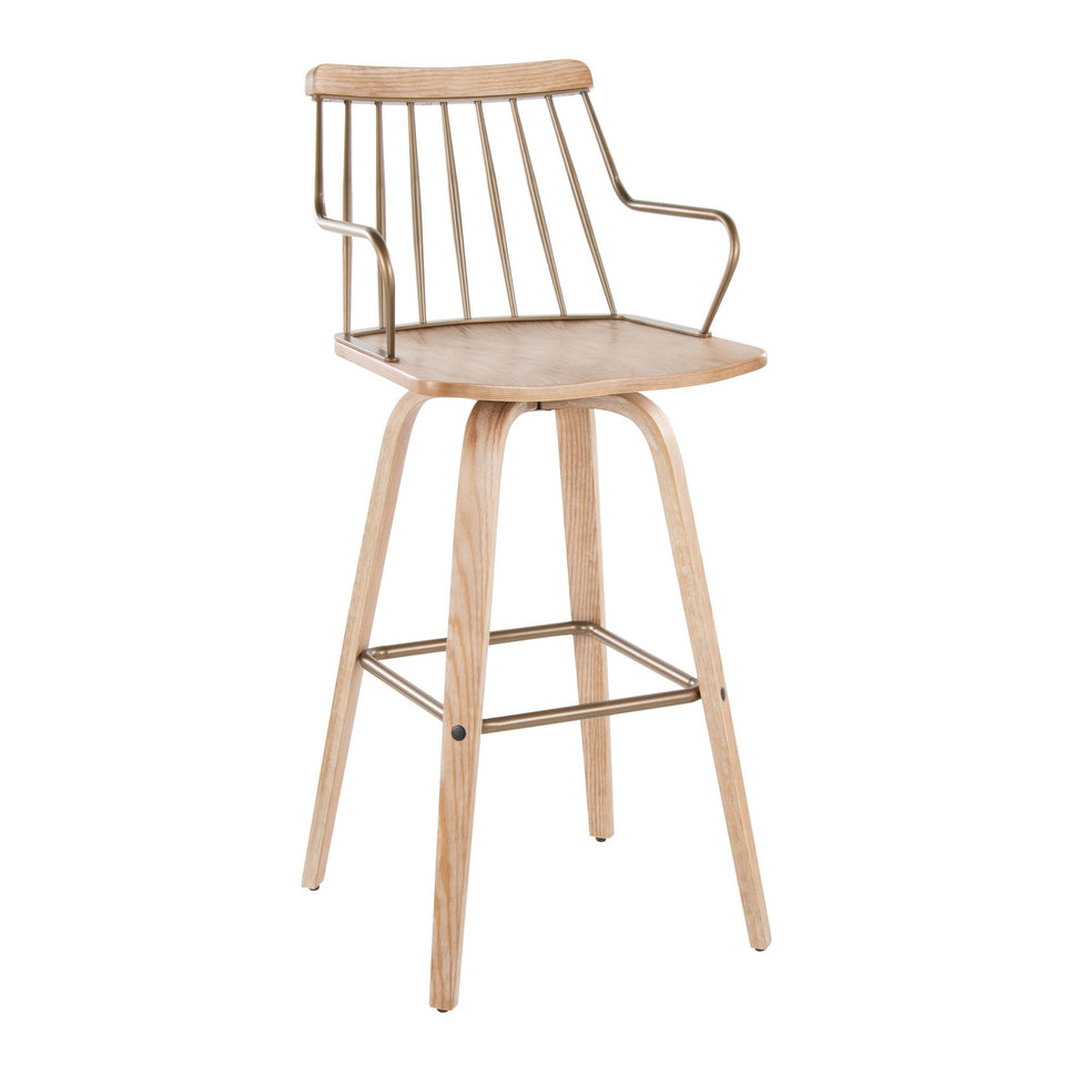 Preston 30" Fixed-Height Barstool