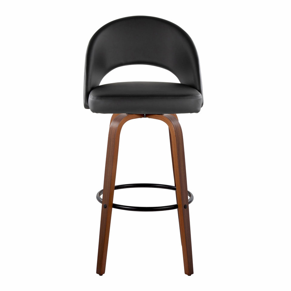 Renee Upholstered 30" Fixed-Height Barstool - Set of 2