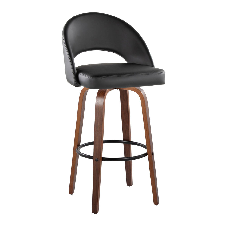 Renee Upholstered 30" Fixed-Height Barstool - Set of 2