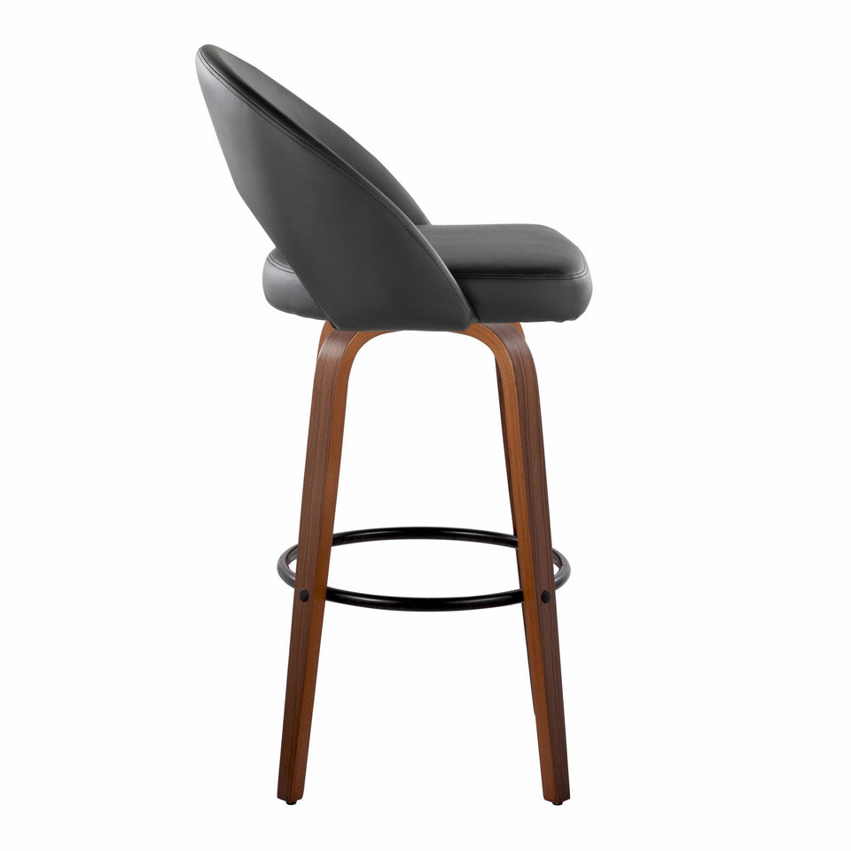 Renee Upholstered 30" Fixed-Height Barstool - Set of 2