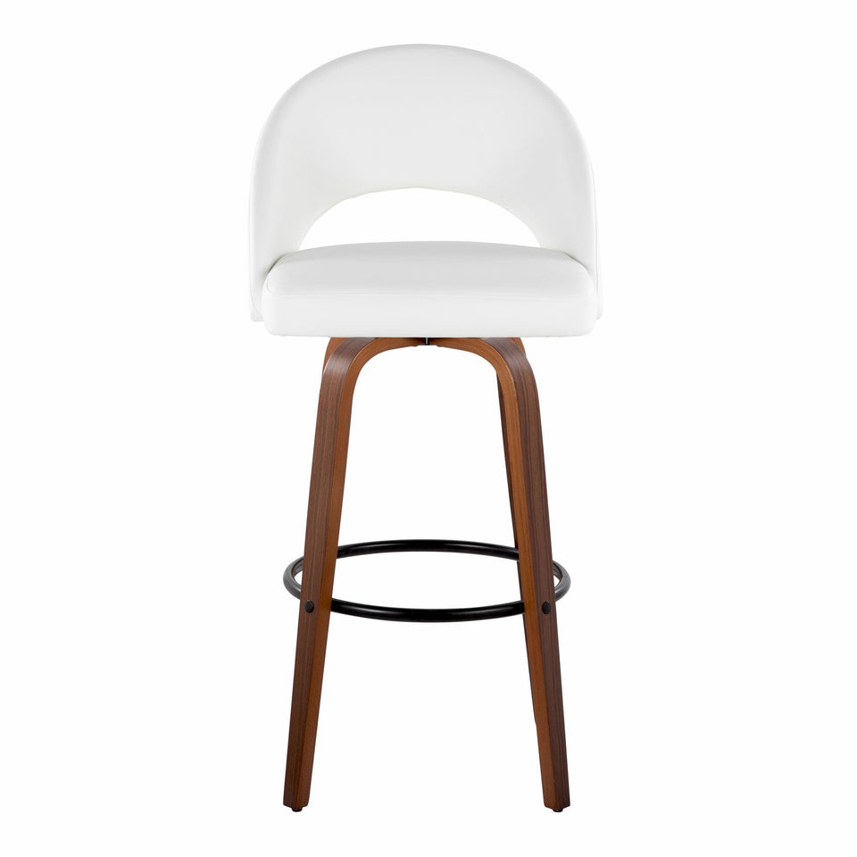 Renee Upholstered 30" Fixed-Height Barstool - Set of 2