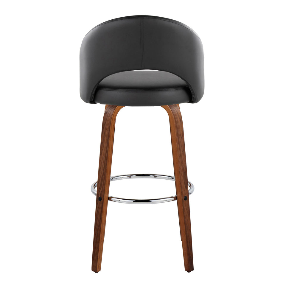Renee Upholstered 30" Fixed-Height Barstool - Set of 2