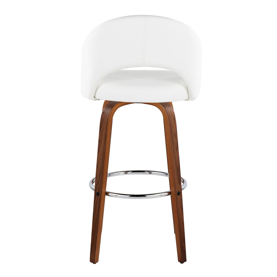 Renee Upholstered 30" Fixed-Height Barstool - Set of 2