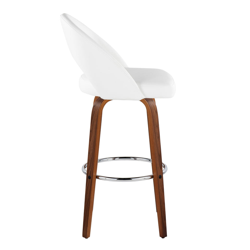 Renee Upholstered 30" Fixed-Height Barstool - Set of 2