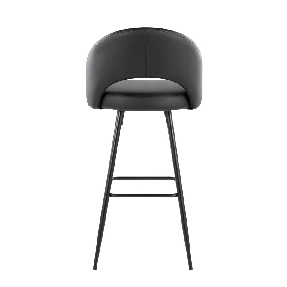Renee Upholstered 30" Fixed-Height Barstool - Set of 2