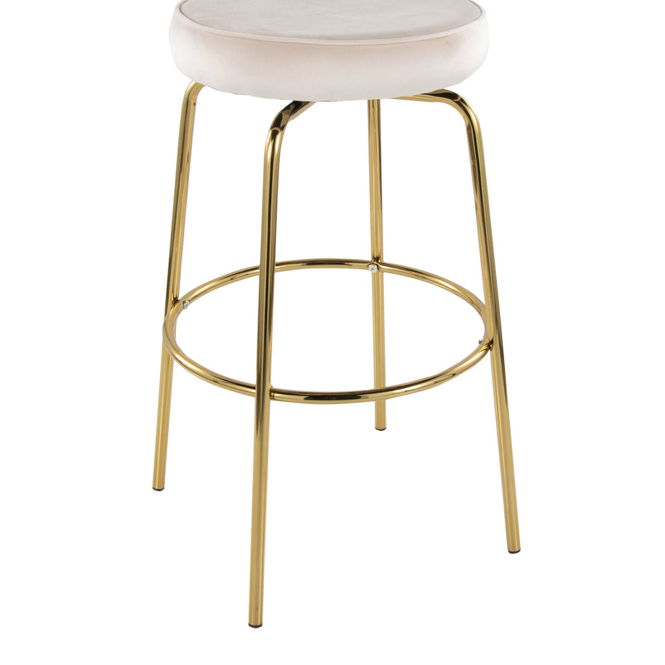 Rhonda 30" Fixed-Height Barstool - Set of 2