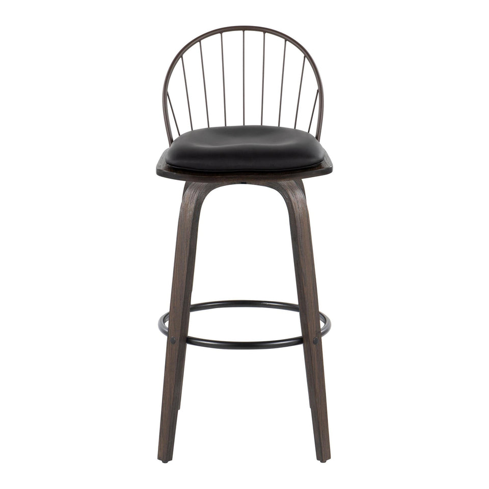 Riley 30" Fixed-Height Barstool - Set of 2