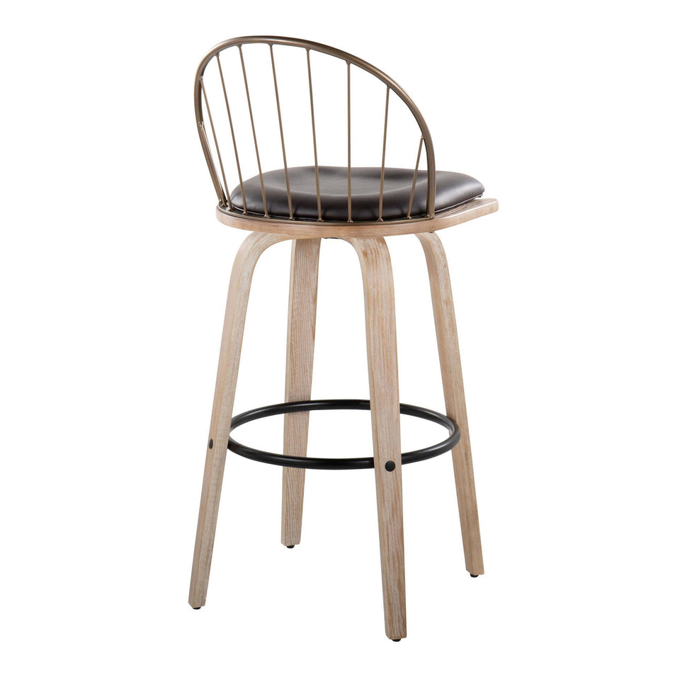 Riley 30" Fixed-Height Barstool - Set of 2