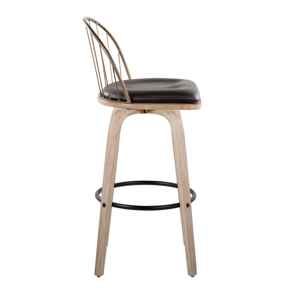 Riley 30" Fixed-Height Barstool - Set of 2