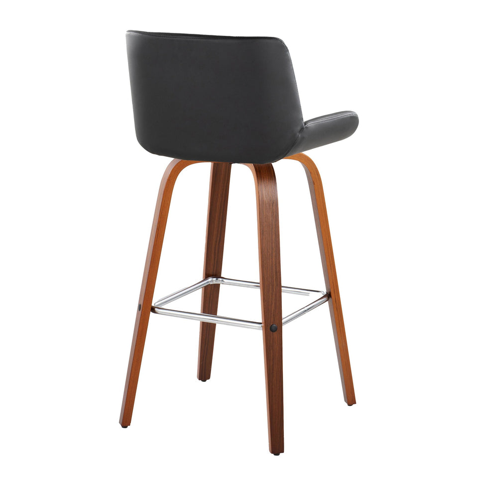 Santi 30" Fixed-Height Barstool - Set of 2
