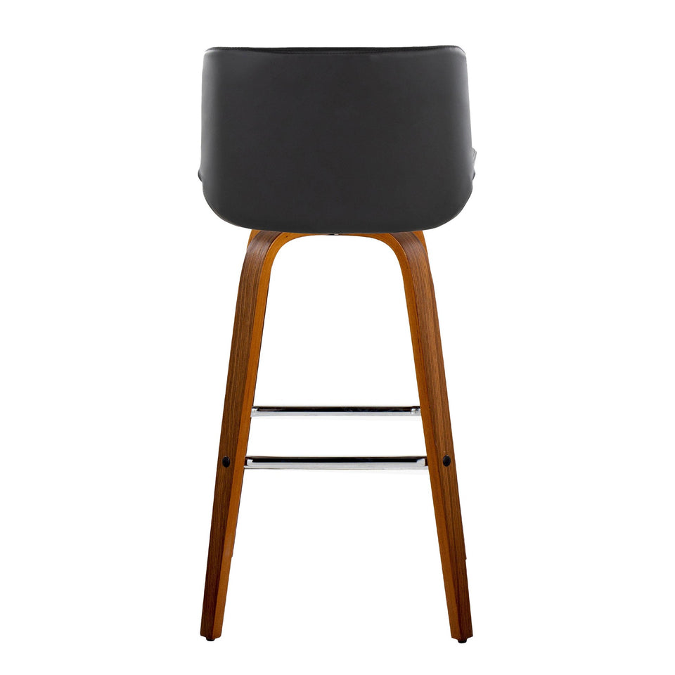 Santi 30" Fixed-Height Barstool - Set of 2