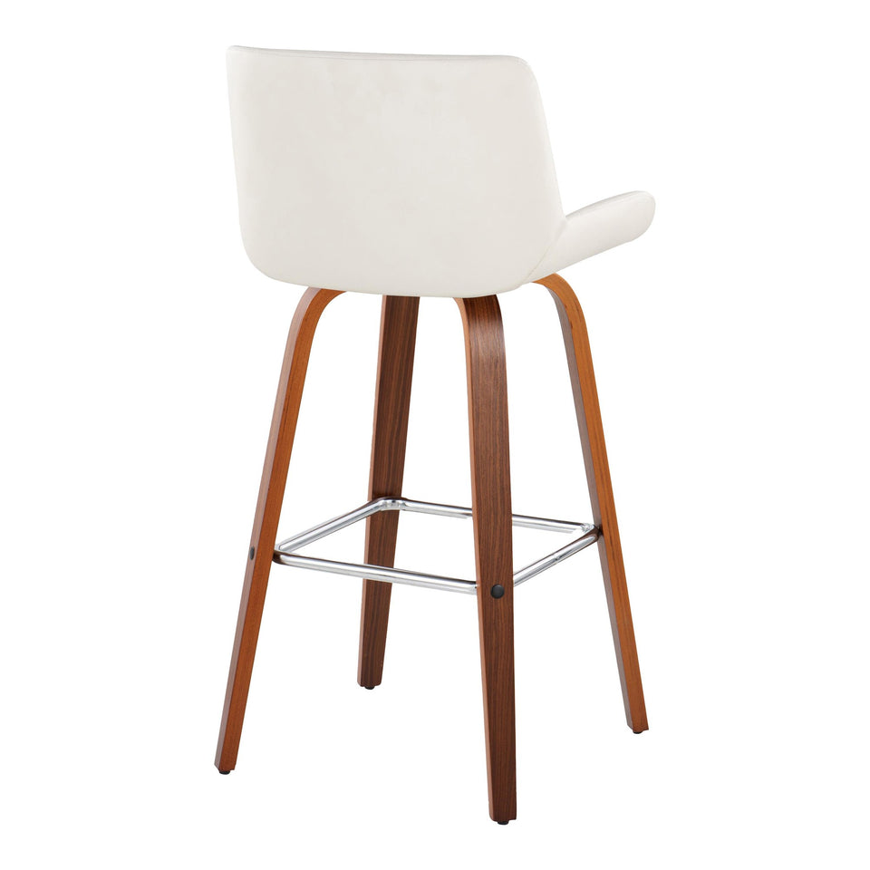 Santi 30" Fixed-Height Barstool - Set of 2