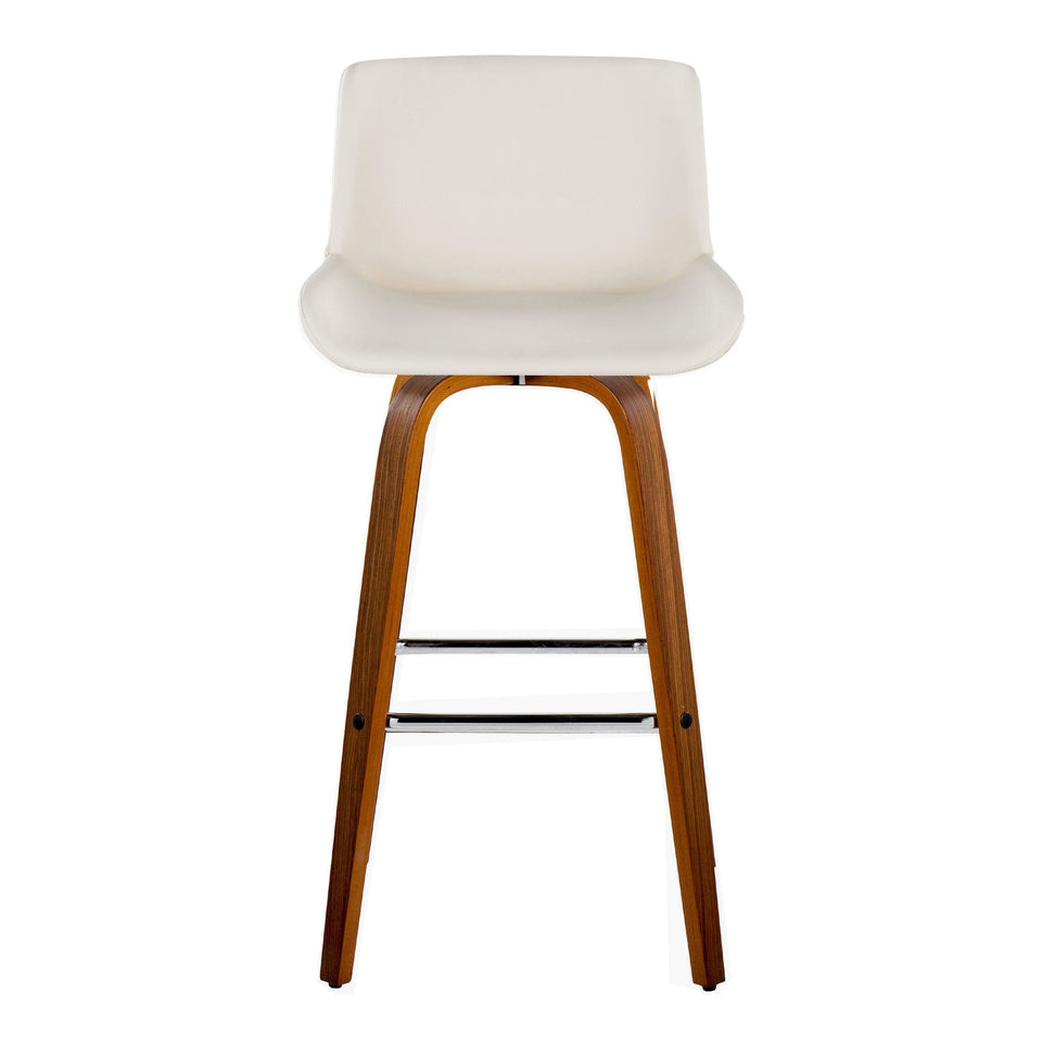 Santi 30" Fixed-Height Barstool - Set of 2