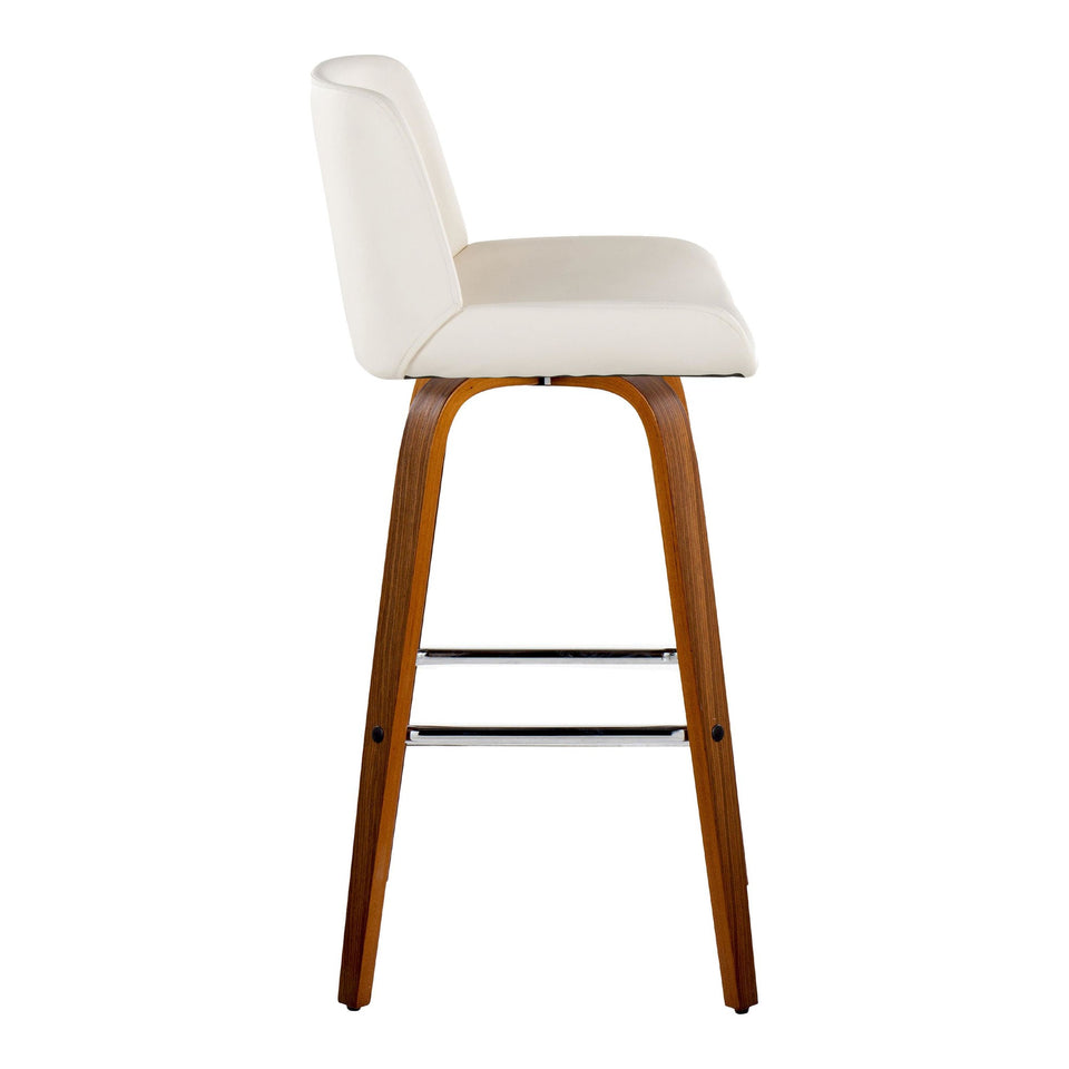 Santi 30" Fixed-Height Barstool - Set of 2