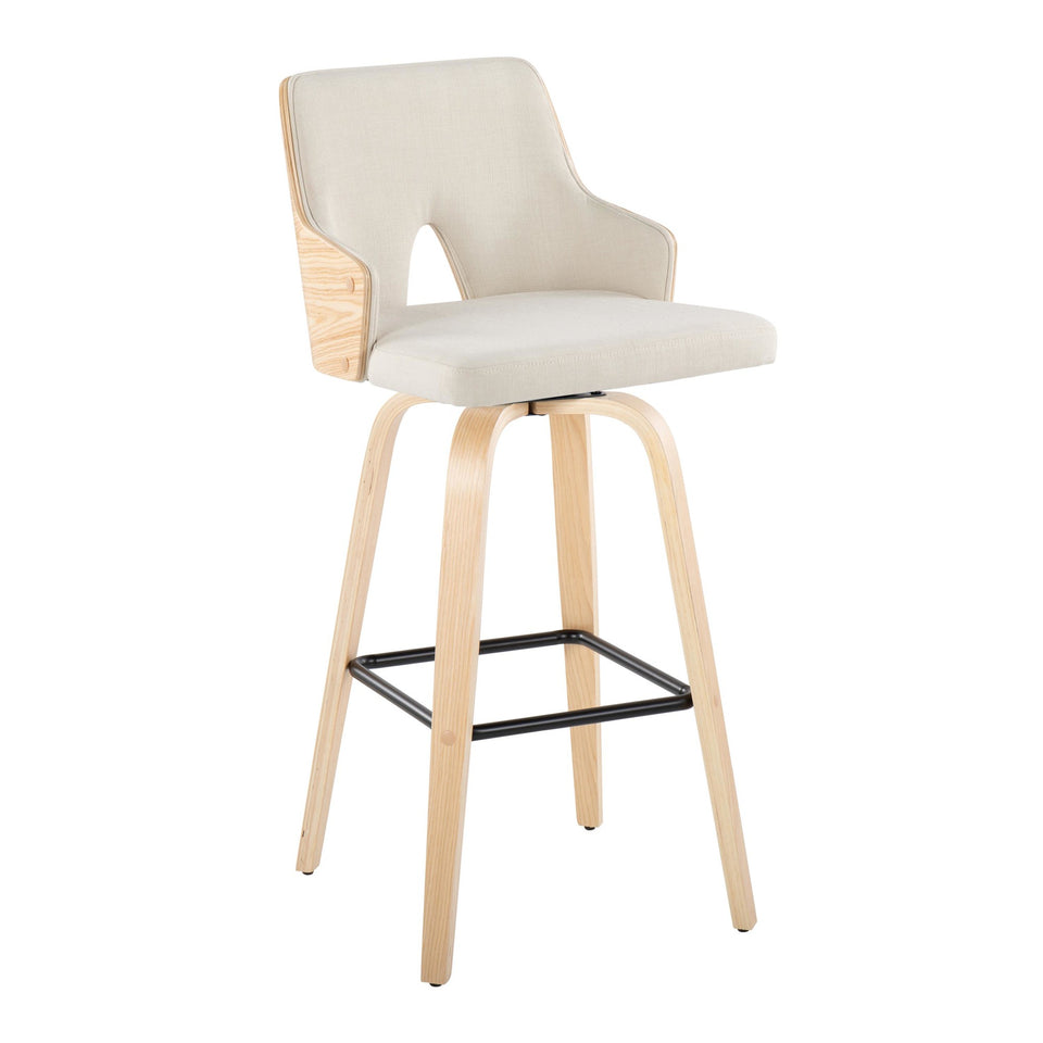 Stella 30" Fixed-Height Barstool - Set of 2