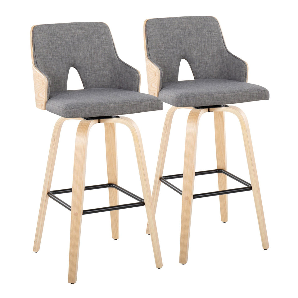 Stella 30" Fixed-Height Barstool - Set of 2