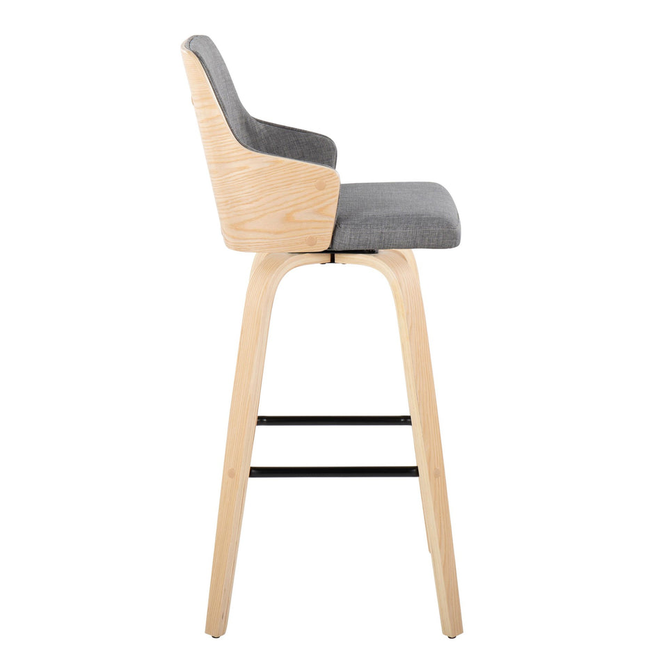 Stella 30" Fixed-Height Barstool - Set of 2