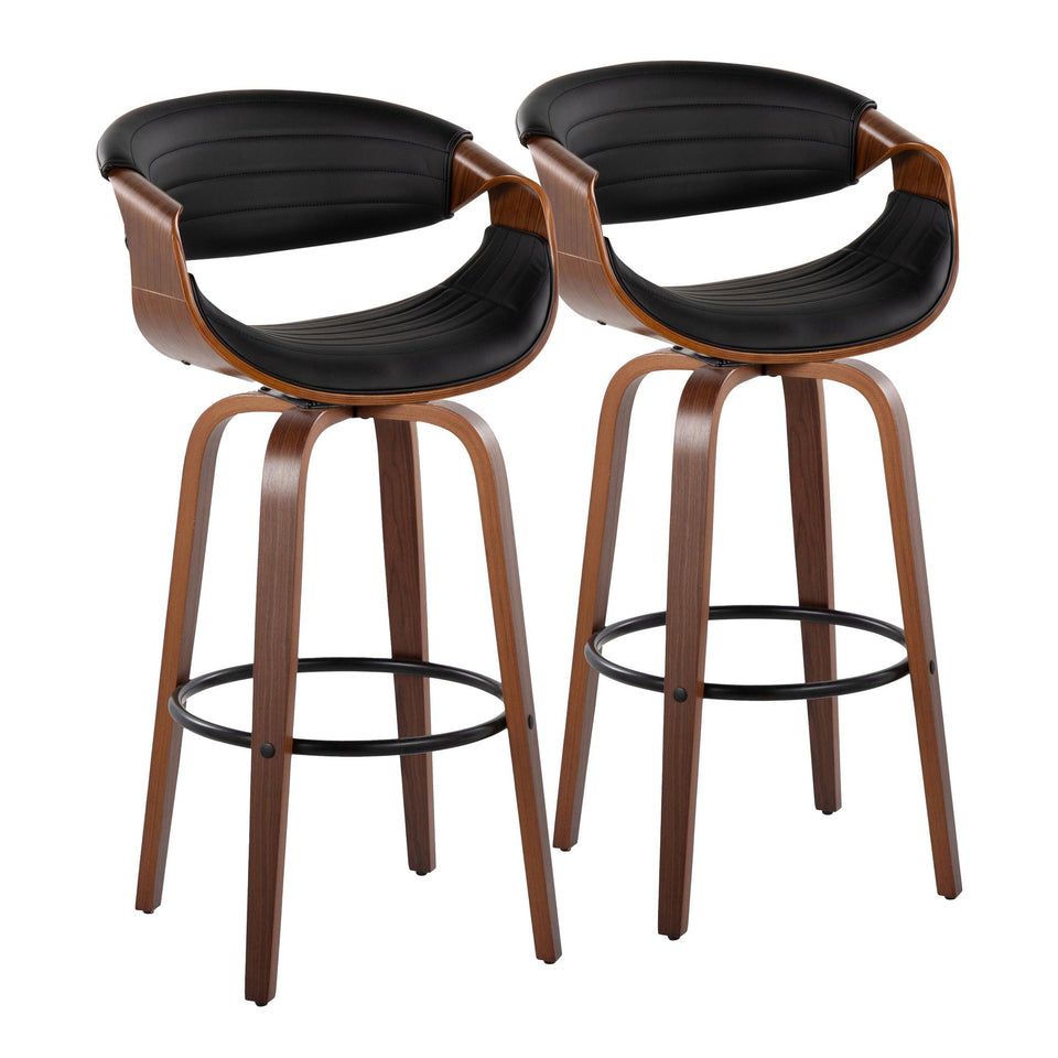 Symphony 30" Fixed-Height Barstool - Set of 2