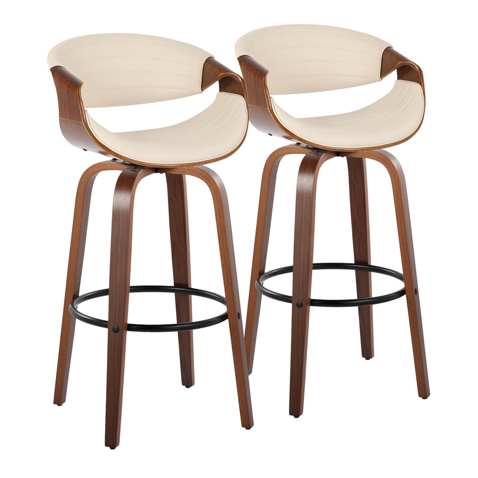 Symphony 30" Fixed-Height Barstool - Set of 2