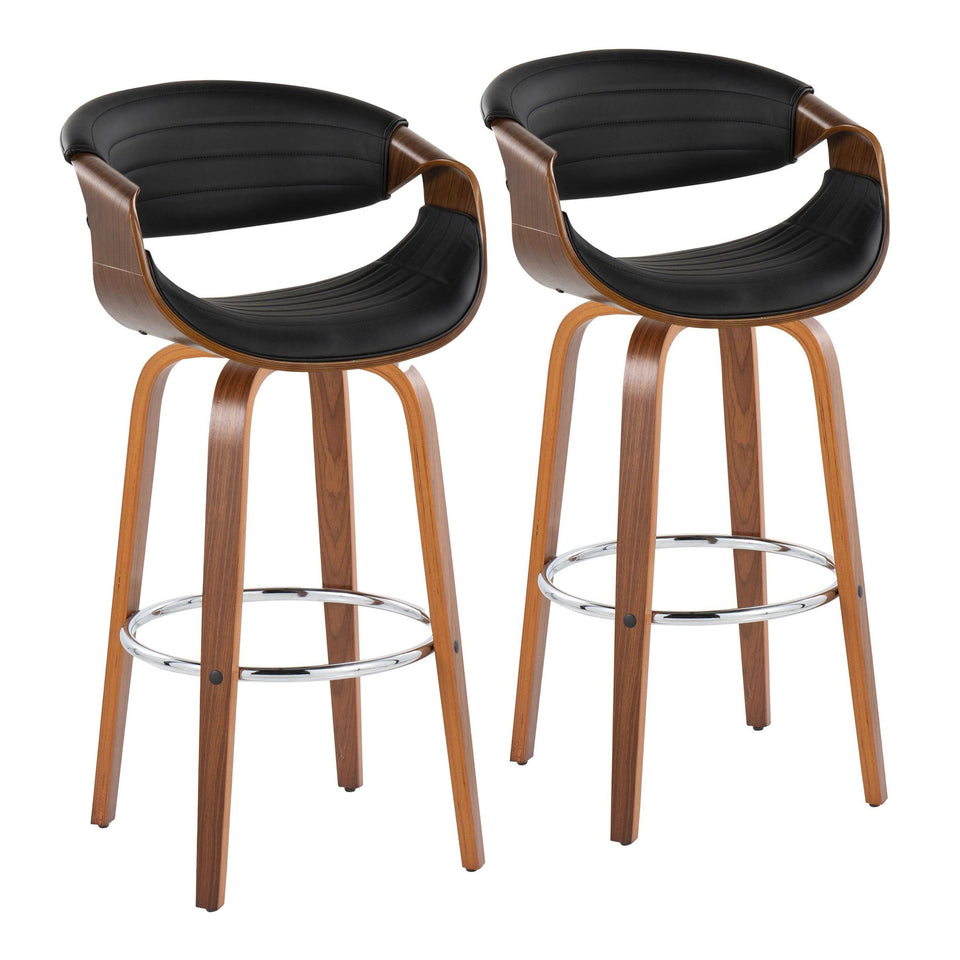 Symphony 30" Fixed-Height Barstool - Set of 2