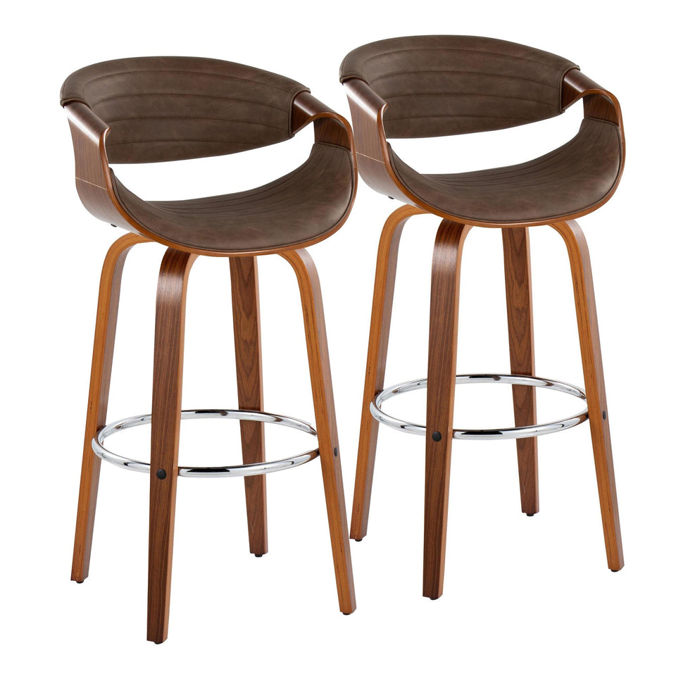 Symphony 30" Fixed-Height Barstool - Set of 2