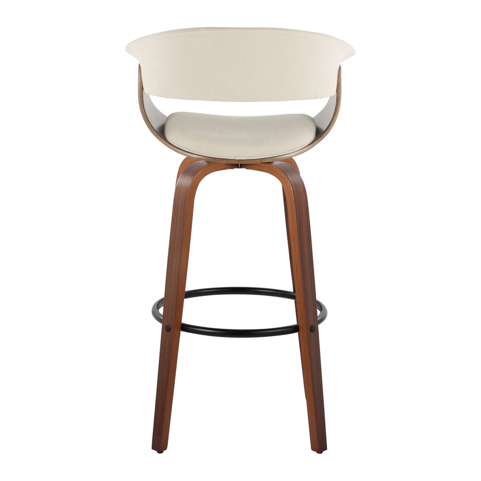 Vintage Mod 30" Fixed-Height Barstool - Set of 2
